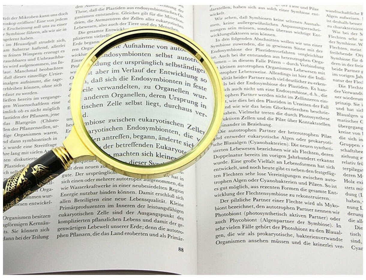 Лупа Veber L90 (диам. 90мм, 5х, сувенирная) — фото 1