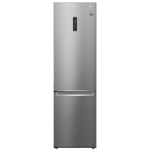 Холодильник LG GC-B509SMUM, серебристый холодильник lg gb b62pzgfn серебристый