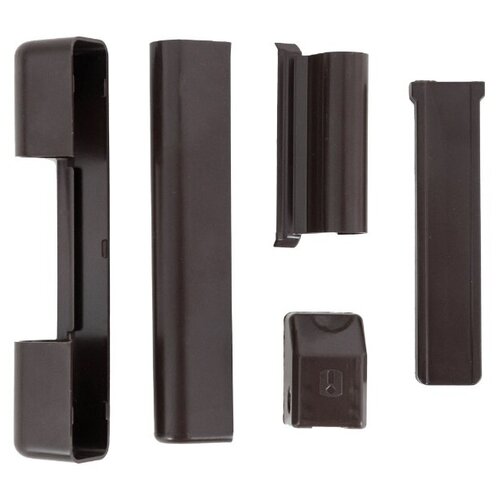 Комплект декоративных накладок для оконных петель Jet цвет тёмно-коричневый комплект декоративных накладок для оконных петель jet цвет тёмно коричневый