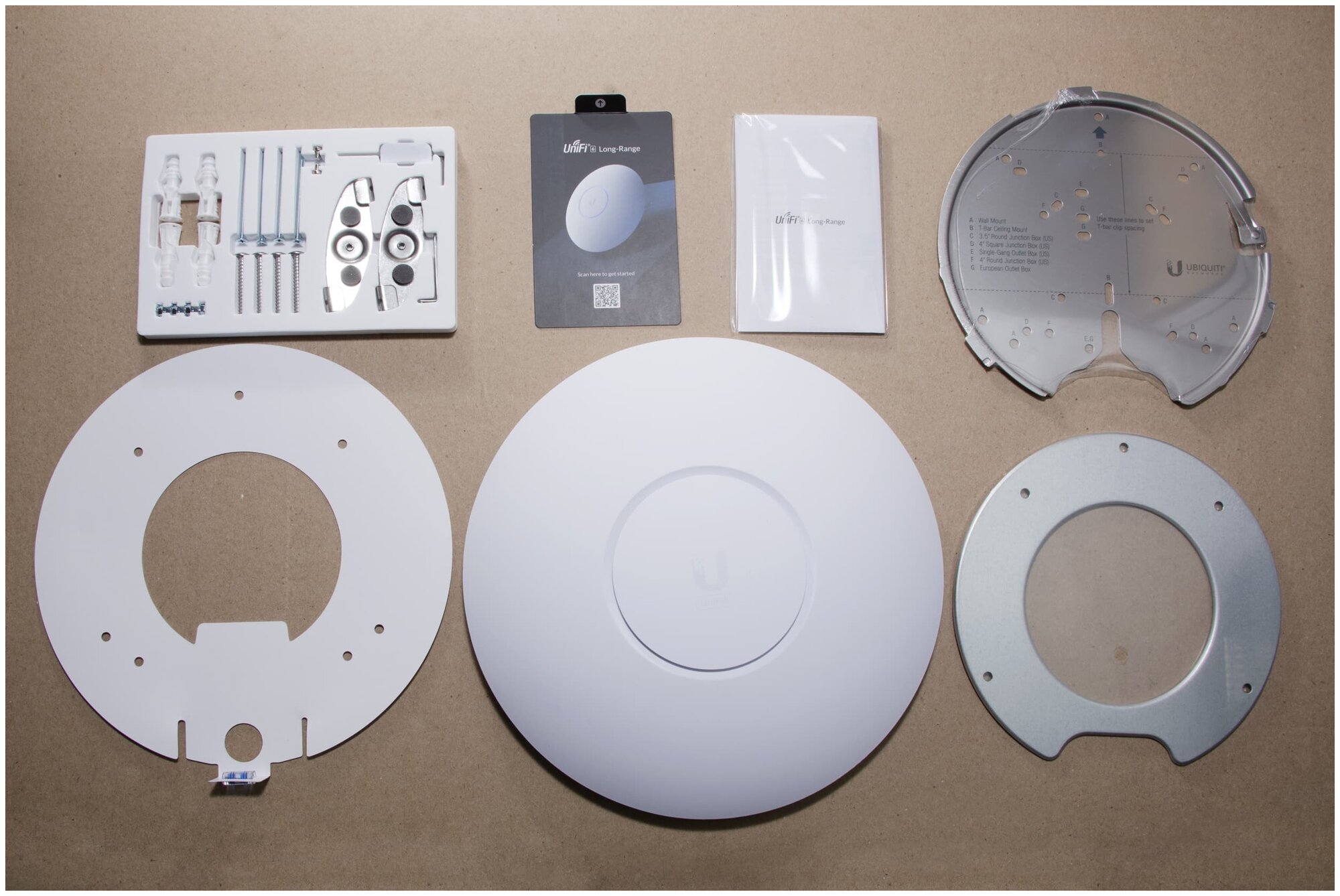 Точка доступа Ubiquiti WiFi6 xMbps Long-Range Enterprise AP (U6-LR) - фото №9