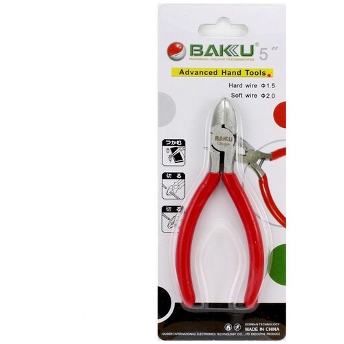 Кусачки BAKU BK-021 кусачки бокорезы вaku bk 021