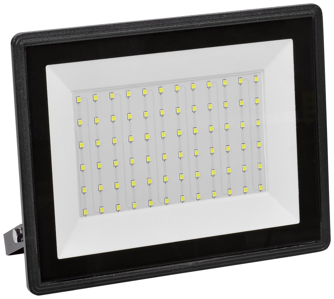 Прожектор LED СДО 06-100 IP65 4000K черный, IEK LPDO601-100-40-K02 (1 шт.)