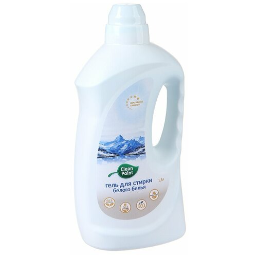 Гель для стирки белого белья Clean Point CP-062 1.5л