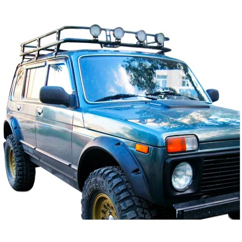 Расширители колесных арок LADA 4X4 5D (резаные арки) Fenders