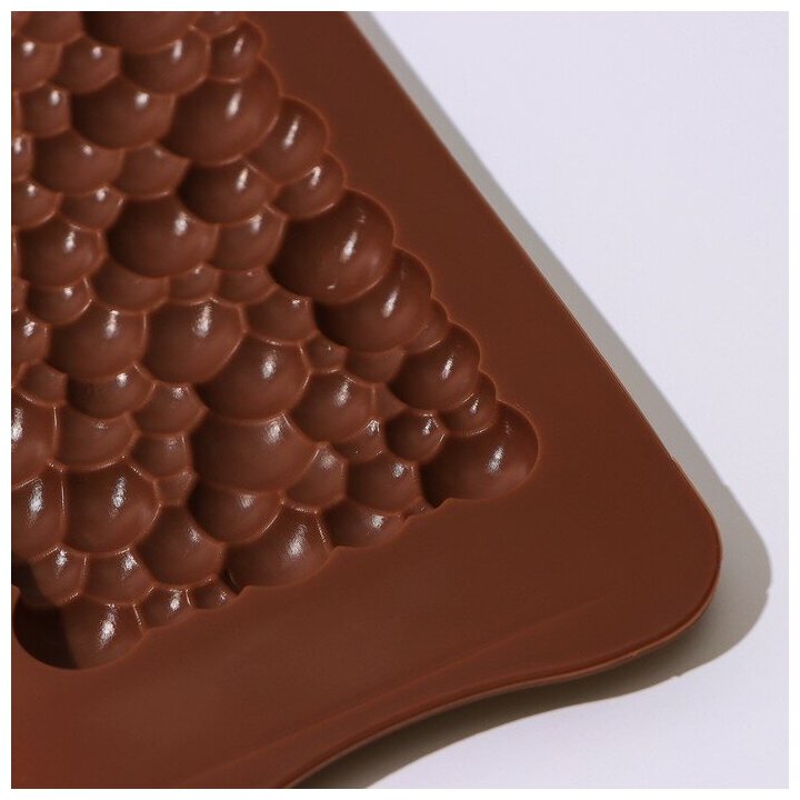 Форма для шоколада «Воздушный», 21×10,1×1 см. (термостойкая) - фотография № 20