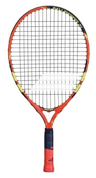 Ракетка для большого тенниса Babolat Ballfighter 21 Gr000, для 5-7лет, алюм, со струн, оранжевый, чёрный, жёлтый