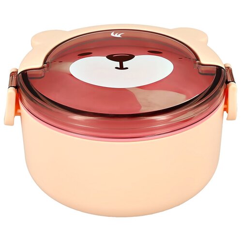 Ланч-бокс FUN, розовый