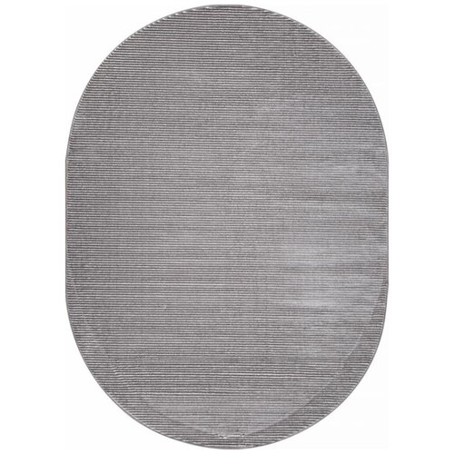 Ковер D950 - GRAY-CREAM - Овал - коллекция ATLANTIS 0.80x1.40