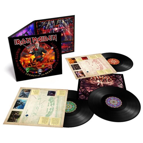 Iron Maiden - Nights Of The Dead a Legacy Of The Beast : Live In Mexico City (3LP) [VINYL] виниловые пластинки parlophone iron maiden nights of the dead legacy of the beast live in mexico city 3lp
