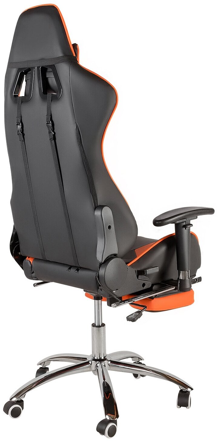 Кресло игровое MFG-6001 Меб-фф 404499, MFG-6001 black orange (DK) - фото №6