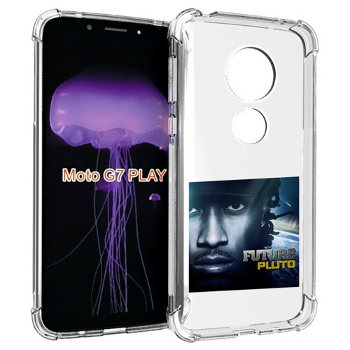 чехол mypads future pluto для motorola moto edge x30 задняя панель накладка бампер Чехол MyPads Future - Pluto для Motorola Moto G7 Play задняя-панель-накладка-бампер