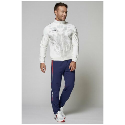 фото Костюм спортивный мужской (белый/синий) forward m05325p-ff202 xs