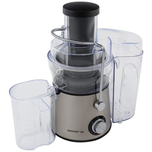 Соковыжималка нержстальчерный 1100Вт 2скорости стакан для сока 05л POLARIS Артикул 4100013238 423000₽