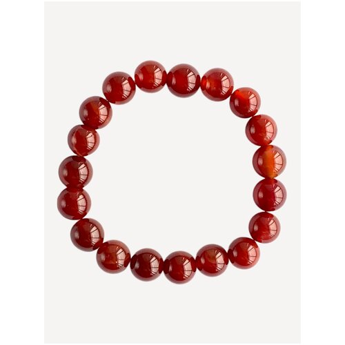 фото Браслет из натурального камня "сердолик чистый", 8 мм sadhu_doski