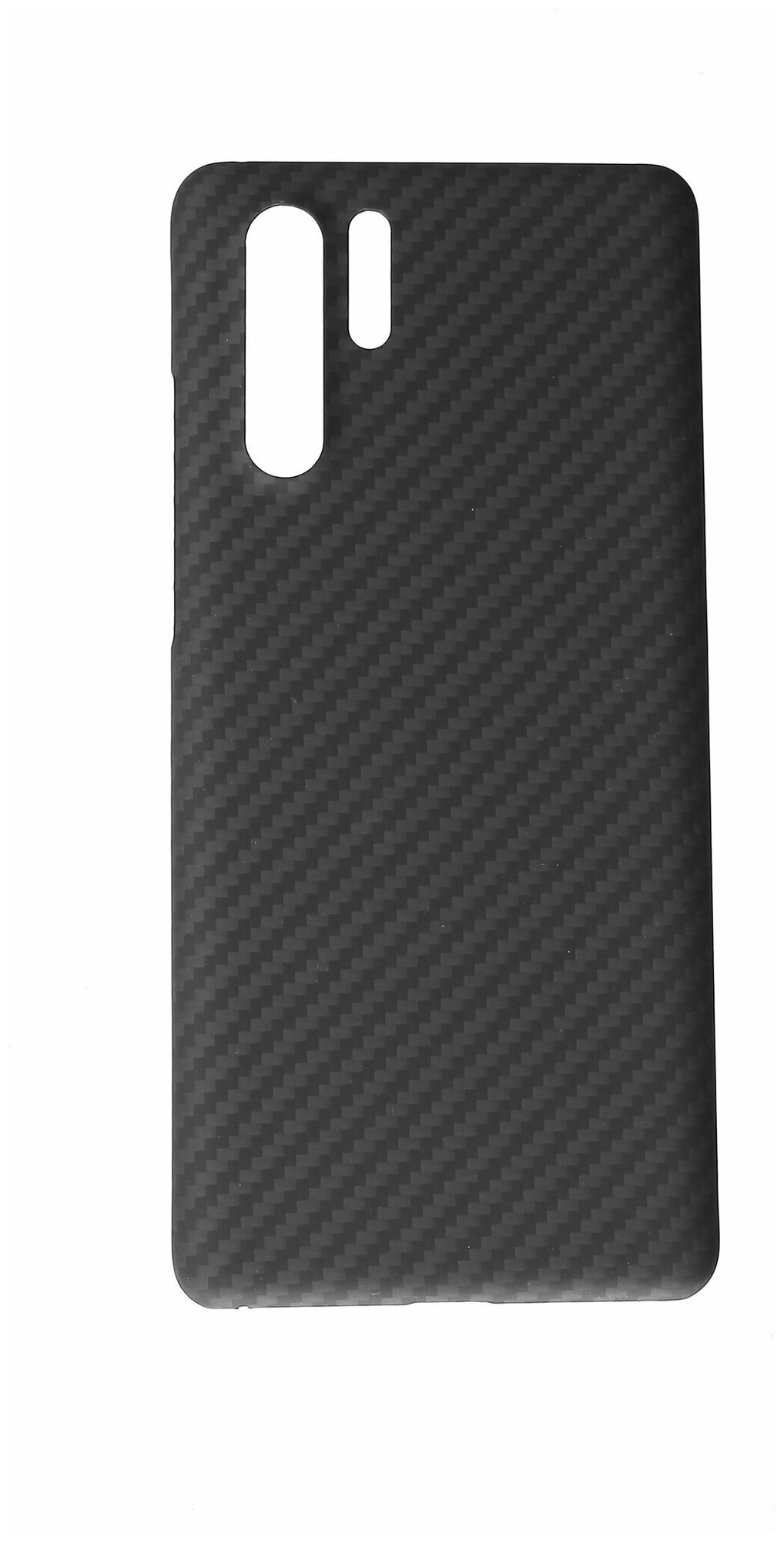 Чехол Сarbon Fiber Case для Huawei P30 Pro черный
