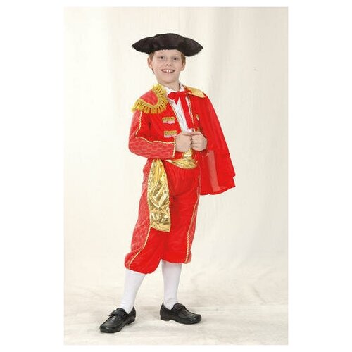 Костюм Матадор, для мальчиков, размер 36-38, L(130-140см), Cosplay Accessories детский карнавальный костюм ниндзя золотой размер 140
