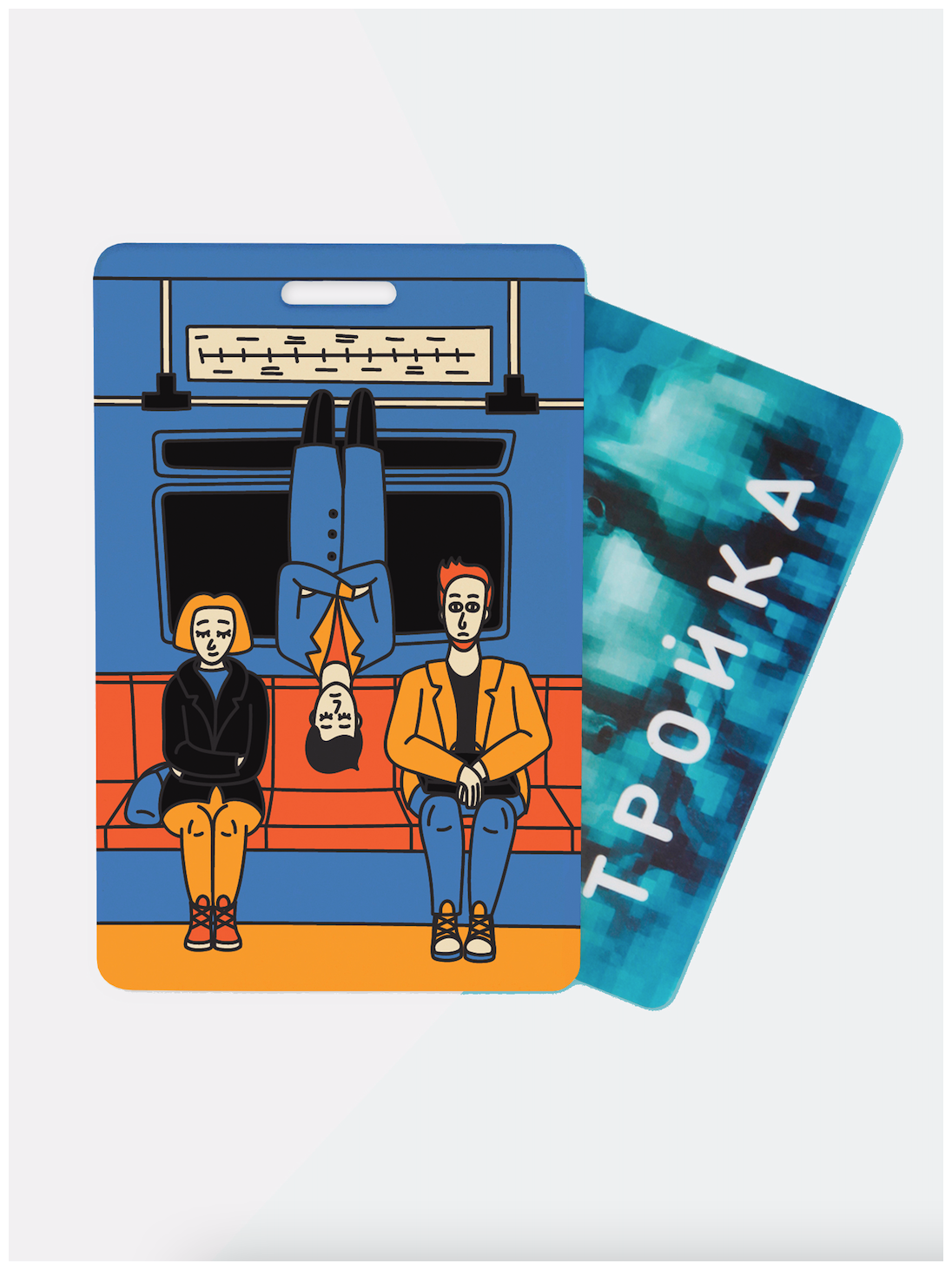 Обложка-карман для проездного билета Only upprint