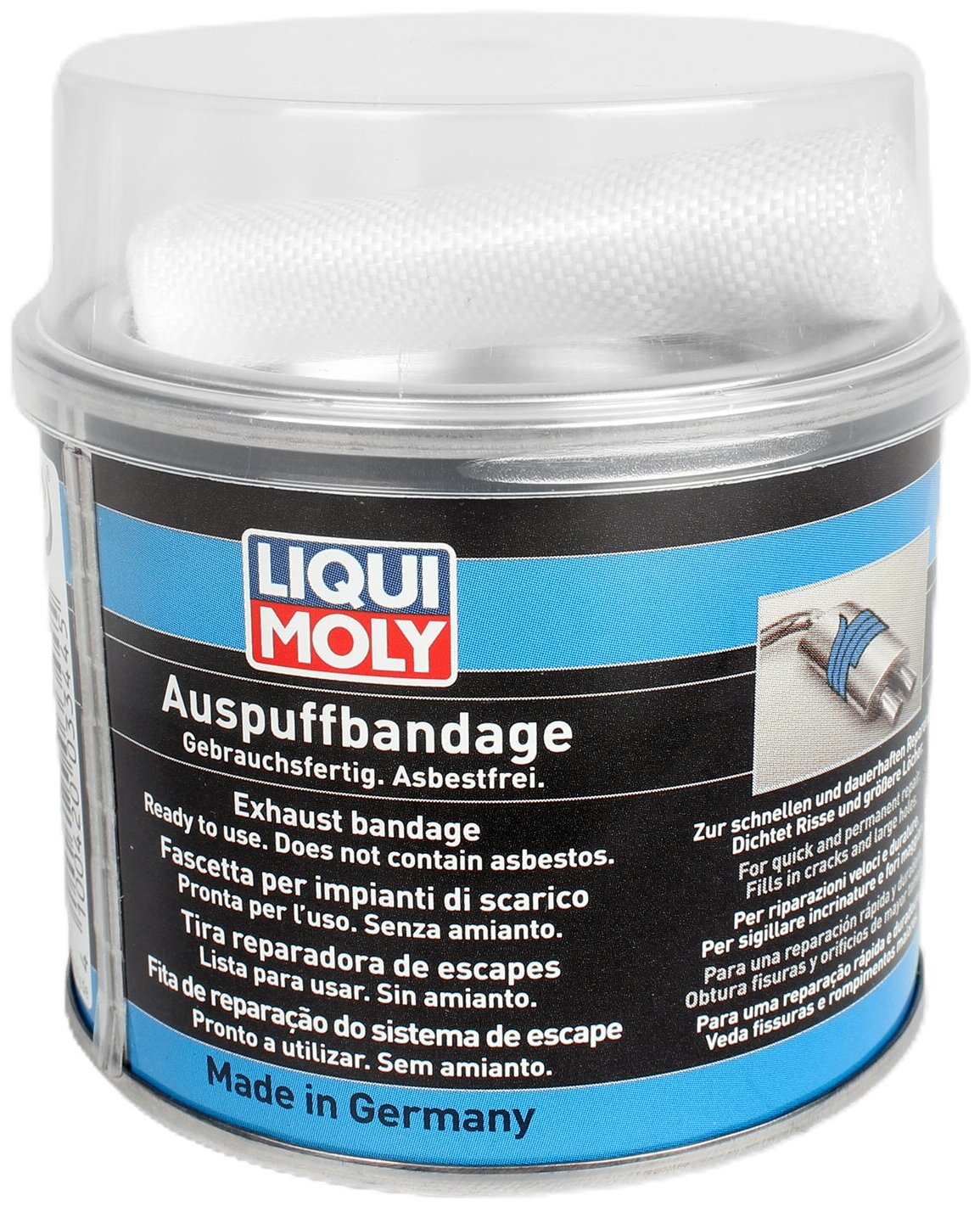 Герметик для ремонта автомобиля набор для ремонта автомобиля LIQUI MOLY Auspuff-Bandage 3344