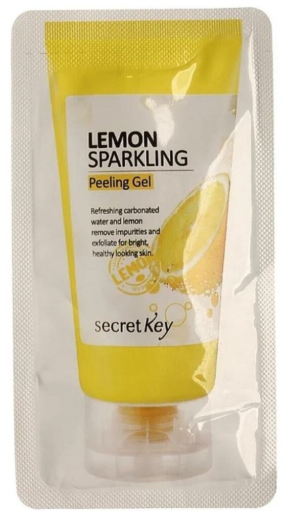 Пилинг-гель для лица Secret Key Lemon Sparkling 120мл - фото №7