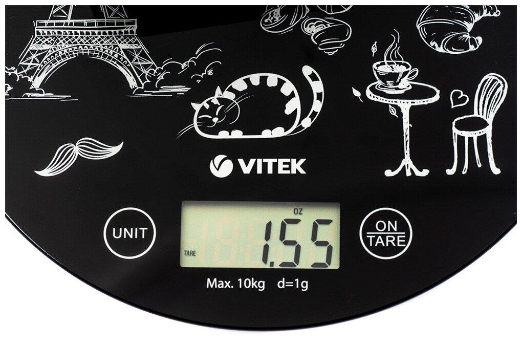 Весы кухонные VITEK VT-8004 - фотография № 3