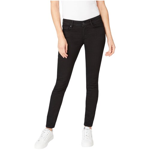 фото Джинсы для женщин, pepe jeans london, модель: pl204174xd00, цвет: черный, размер: 30/30