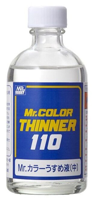 MR.HOBBY Mr.Color Thinner, Разбавитель для эмалевых красок, 110мл