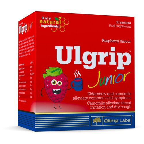 Olimp Labs Ulgrip Junior, 10 саше / Витаминно-минеральный комплекс для детей / Препарат для иммунитета