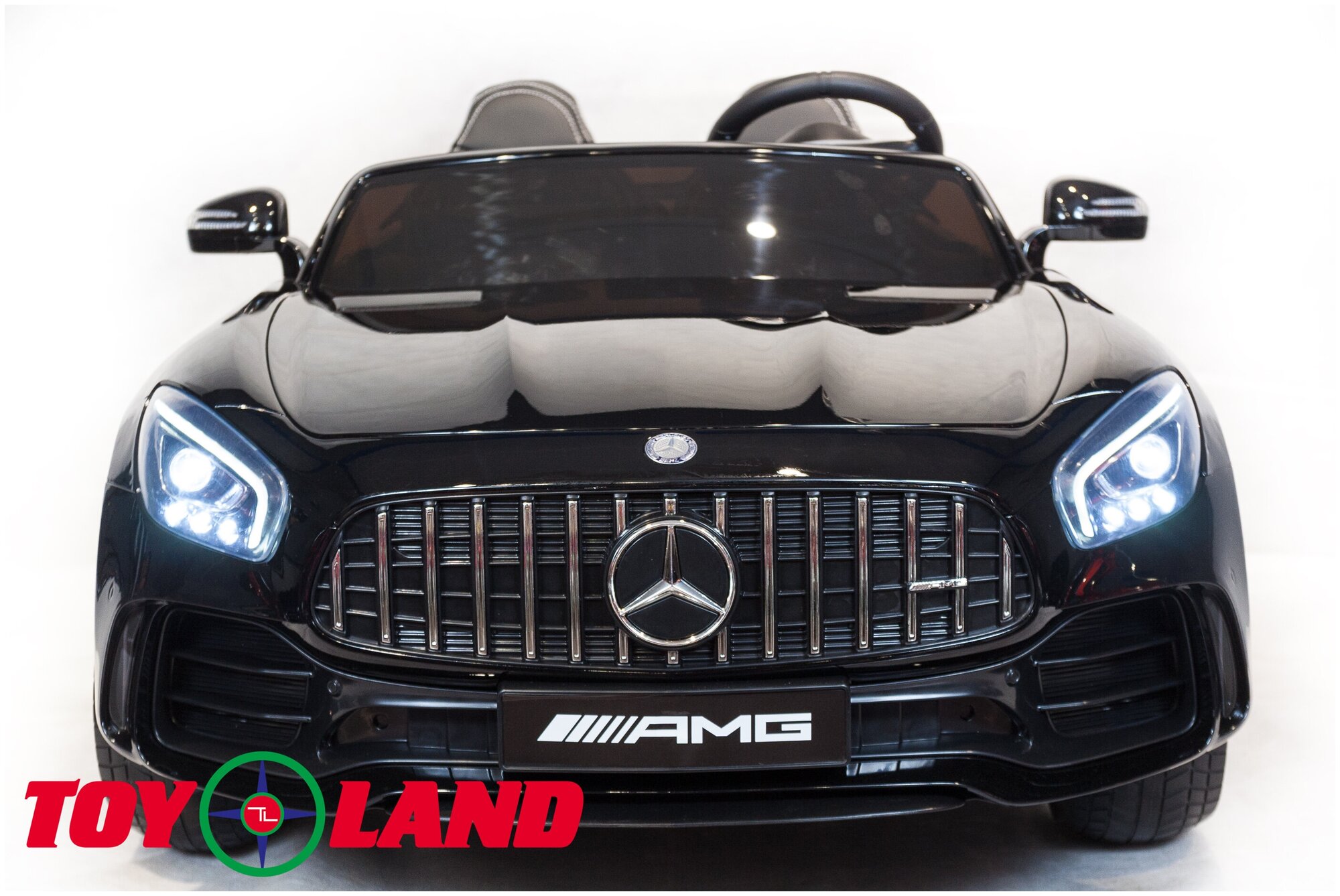 Электромобиль Toyland Mercedes-Benz GTR 4Х4, цвет: черный - фото №2