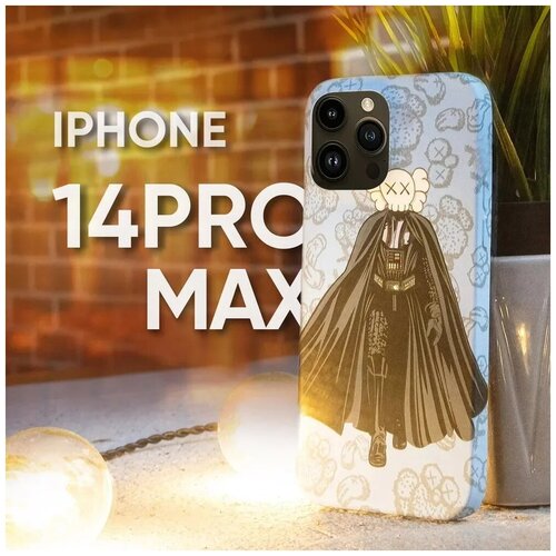 Защитный чехол (бампер / накладка) Luxo Kaws с принтом для Apple iPhone 14 Pro Max (Эпл Айфон 14 Про Макс) donelly max christopher dresser design pioneer