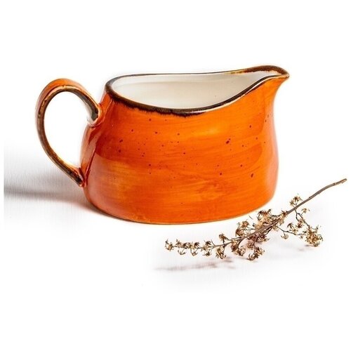 Соусник, соусница, кувшин, сливочник, сливник, с ручкой, 200 мл, 1 шт.