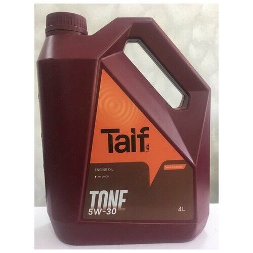 Моторное масло TAIF TONE 5W-30 SG/CD 4л