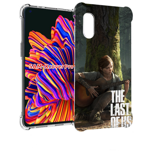 Чехол MyPads The Last of Us Part II для Samsung Galaxy Xcover Pro 1 задняя-панель-накладка-бампер чехол mypads the last of us part ii для samsung galaxy a14 4g 5g задняя панель накладка бампер