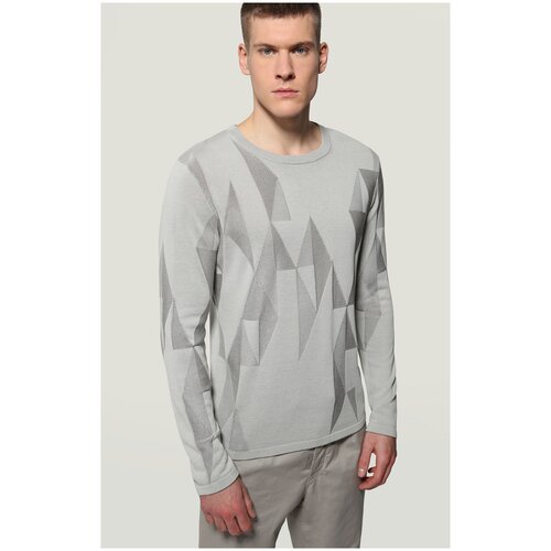 фото Пуловер для мужчин, bikkembergs, модель: cs31g10xa122a70, цвет: серый, размер: 48
