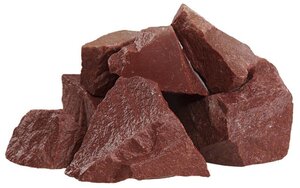 <b>Камни</b> <b>для</b> <b>бани</b> и сауны JadeBest Малиновый кварцит колотый, 20 кг Малиновый кварцит - метаморфическая