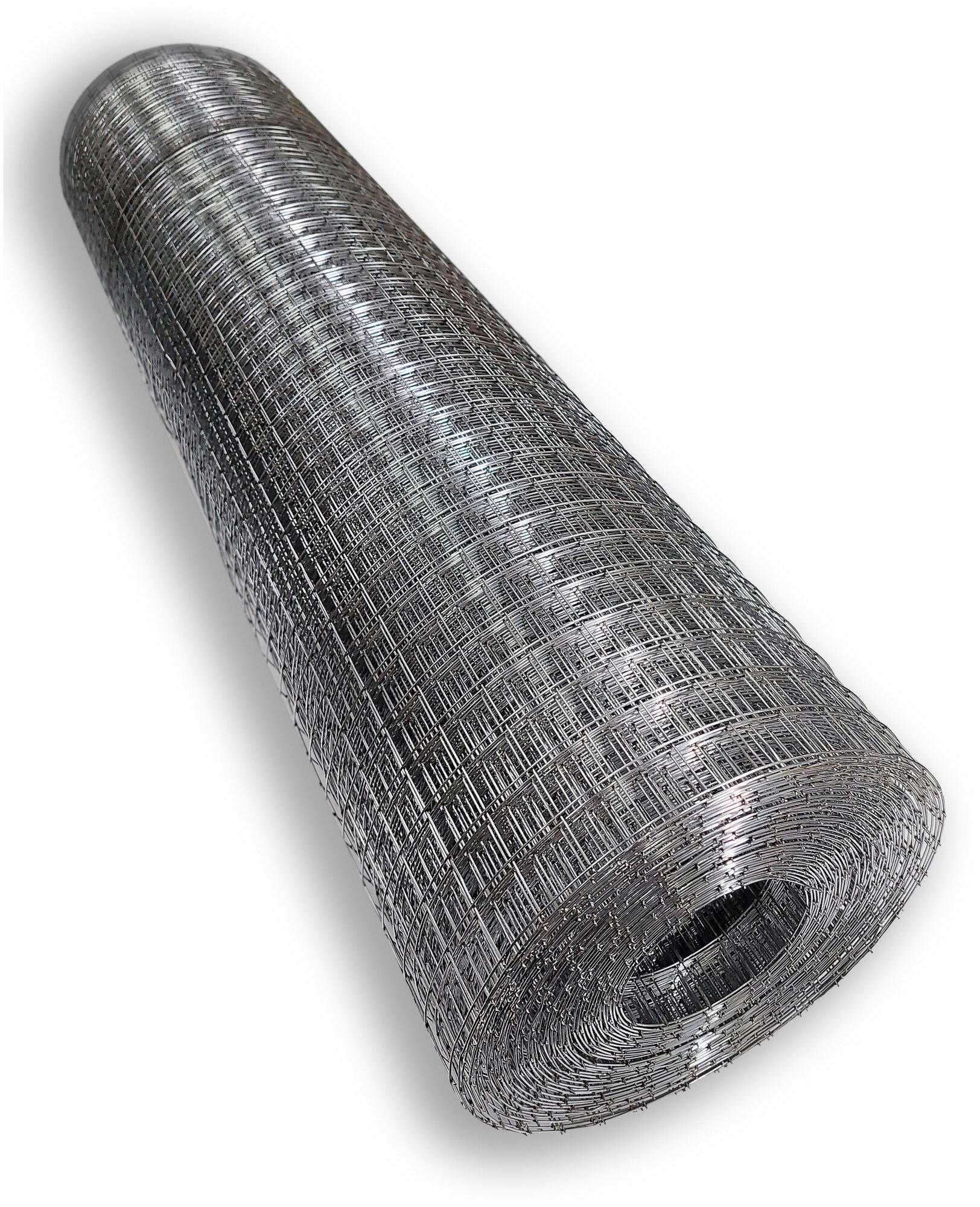 Сетка сварная оцинкованная КБР (Ø 0,8 мм, ячейка 25х25мм, 1-25м) стальная сетка для кладки/армирующая/строительная/кладочная - фотография № 7