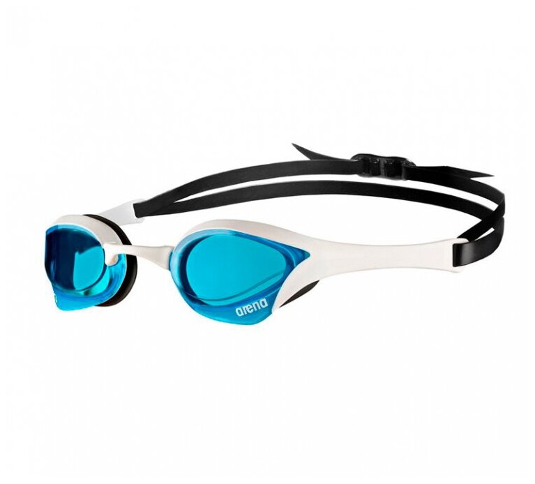 Очки для плавания Arena Cobra Ultra Swipe, белые / Очки для плавания стартовые / Очки для плавания профессиональные