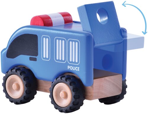 Фургон полицейский Wonderworld WW-4004, синий