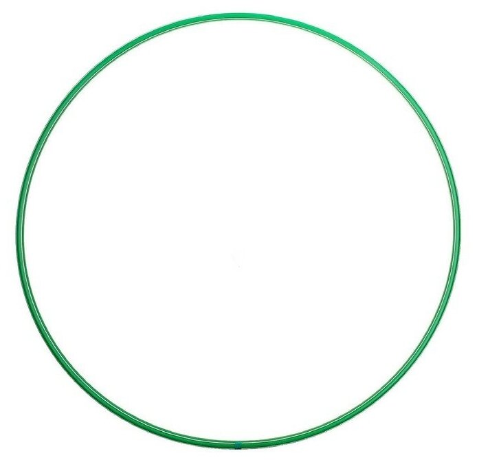 Обруч диаметр 90 см цвет зелёный
