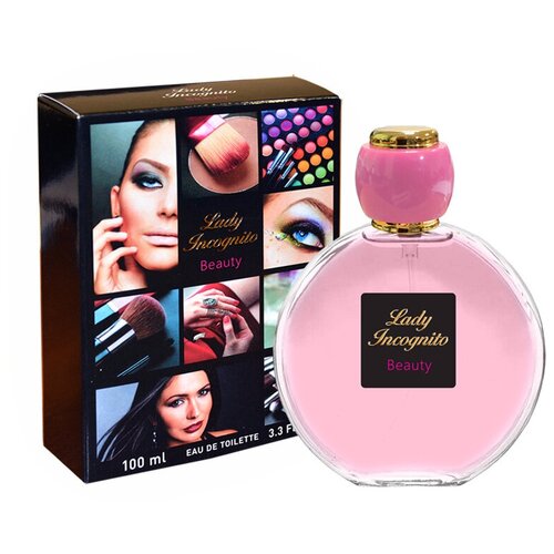 TODAY PARFUM (Delta parfum) Туалетная вода LADY INCOGNITO BEAUTY, 100 мл