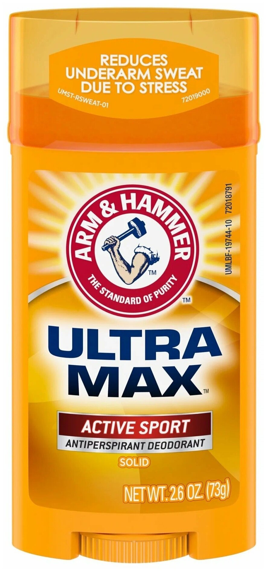 Arm&Hammer Дезодорант-антиперспирант стик Ultramax Active Sport, 73 г