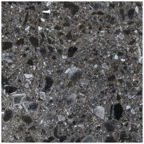 Керамогранит Kerranova Terrazzo Dark Grey 60x60 матовый K-333/MR/600x600x10 (1.44 кв. м.)