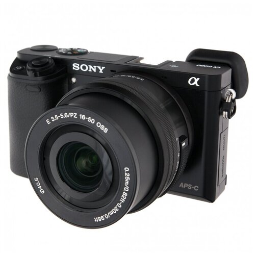 Фотоаппарат Sony Alpha A6000 kit 16-50 f/3.5-5.6 OSS, черный ((