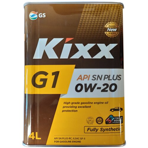 Моторное масло Kixx G1 API SN Plus 0W20,1л