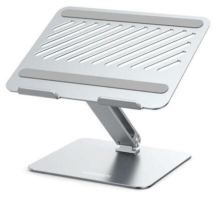 Подставка складная Ugreen LP339 (40291) Foldable Laptop Riser для ноутбуков серебристая