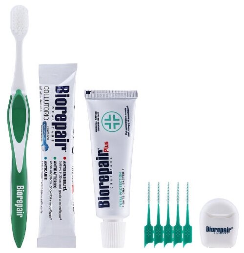 Дорожный набор Biorepair Travel Kit Oral Care