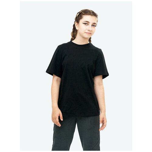фото Футболка микита, размер 128, черный