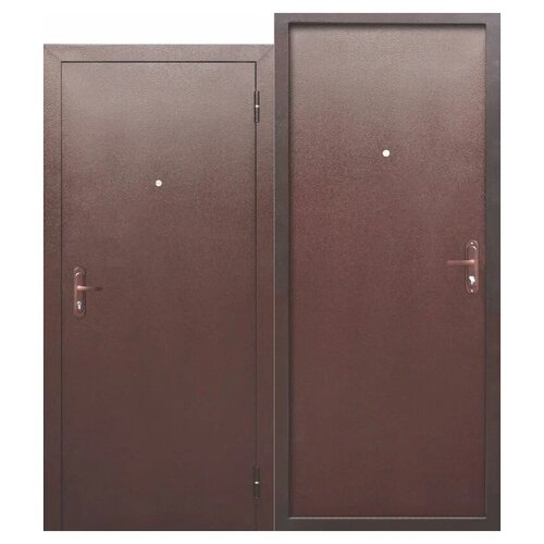 Дверь входная утепленная Ferroni Стройгост 5 РФ металл/металл, левая дверь входная ferroni стройгост 7 2 металл металл 3 петли 860 2050 левая