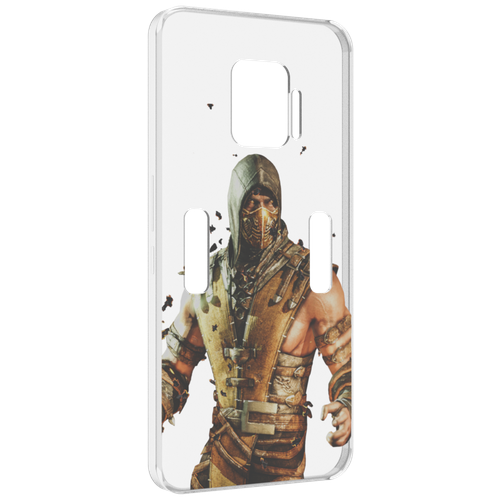 Чехол MyPads Mortal Kombat scorpion для ZTE Nubia Red Magic 7 Pro задняя-панель-накладка-бампер чехол mypads mortal kombat scorpion для doogee x98 pro задняя панель накладка бампер