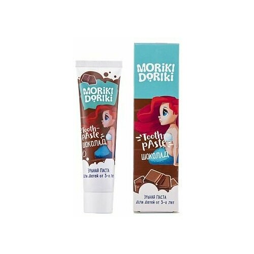 Купить MORIKI DORIKI Детская зубная паста LANA шоколад, 65 г, Зубная паста