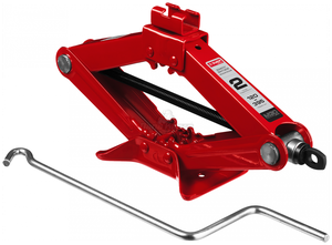 Домкрат винтовой механический "ромб" 2т, 95-390мм Зубр 43040-2